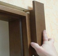 Дверной наличник телескоп