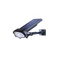 Светильник светодиодный настенный на солнечной батарее с датчиком движения (17 светодиодов SMD) арт.WL6021