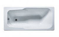 Чугунная ванна НЕГА 150*70 (с ножками)