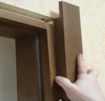 Дверной наличник телескоп